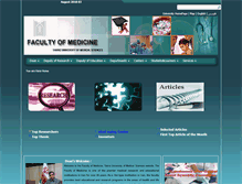 Tablet Screenshot of medfac-en.tbzmed.ac.ir
