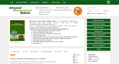 Desktop Screenshot of apb.tbzmed.ac.ir